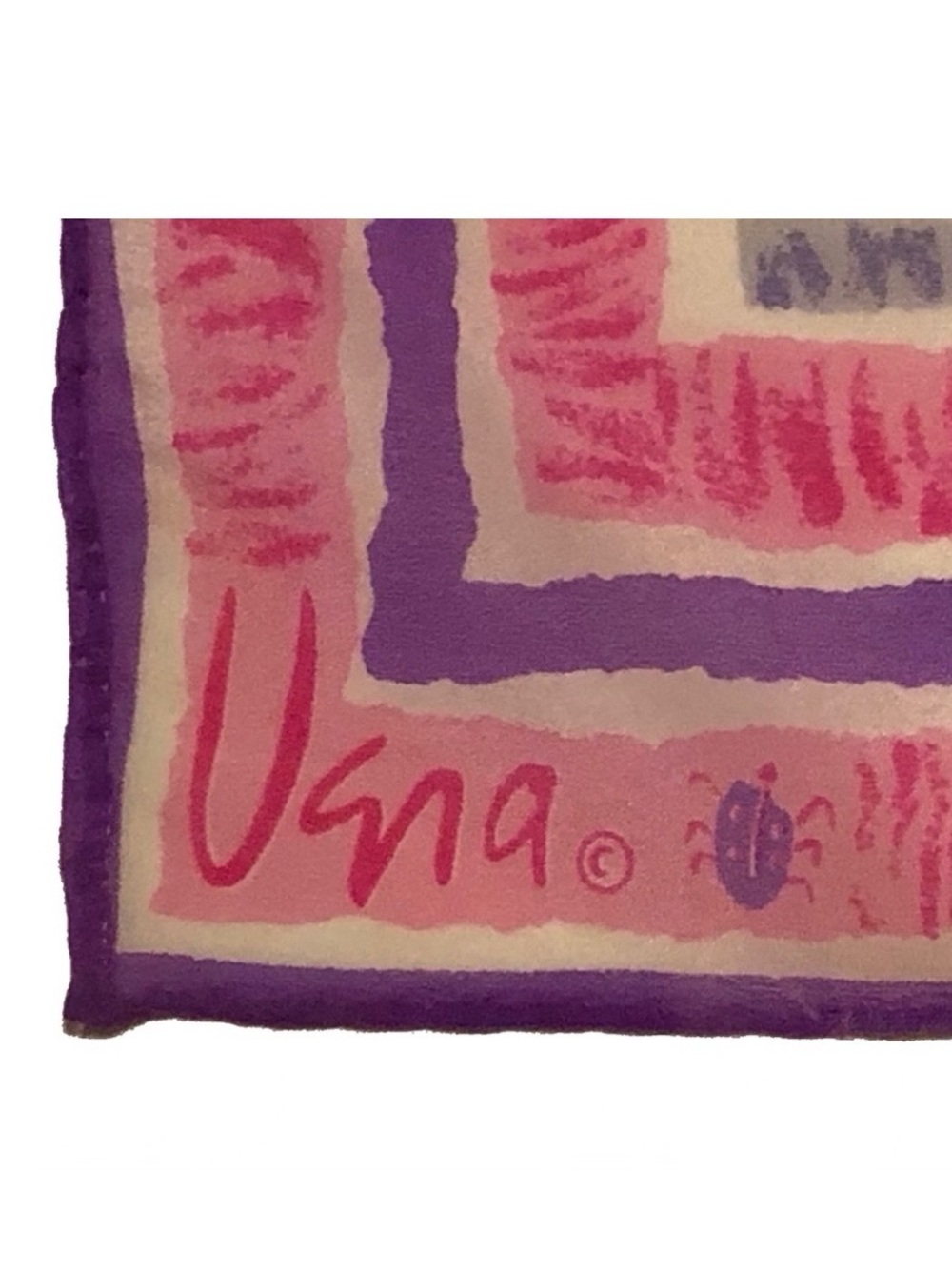 VERA Pink & Lavender Scarf - Vera Neumann